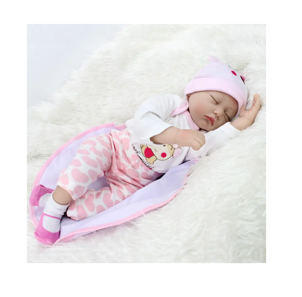 🧸Muñeco Bebé Realista 635 con Sonido Real 👶🔊