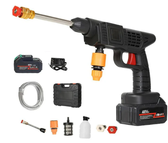 💦✨Hidrolavadora Inalámbrica 48V – 2 Baterías 🔋💦💪
