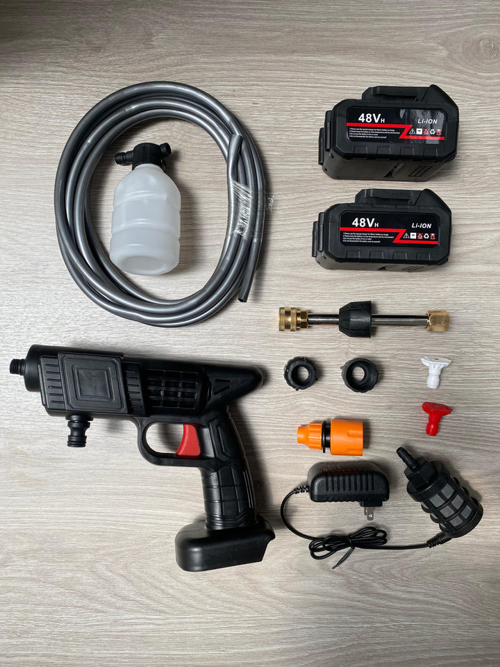 💦✨Hidrolavadora Inalámbrica 48V – 2 Baterías 🔋💦💪