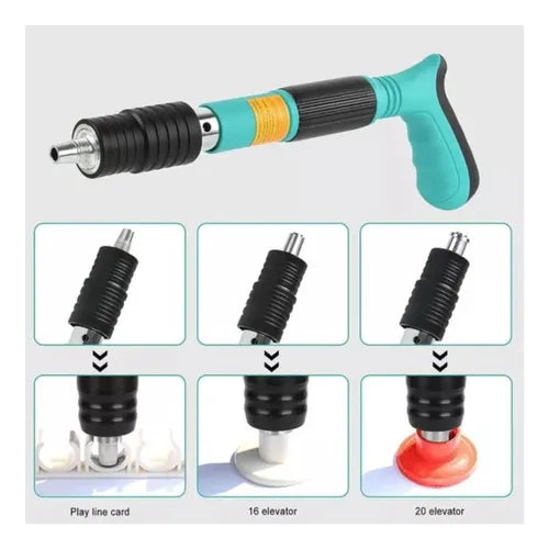 🛠️Pistola de Clavos Neumática Manual💪🔩