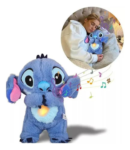 🌙💙 Stitch Peluche que Respira🧸😴