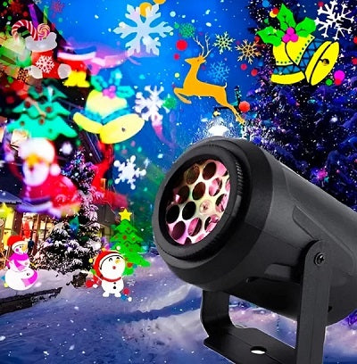 🎅🌟 Mini Proyector de Navidad🎄✨