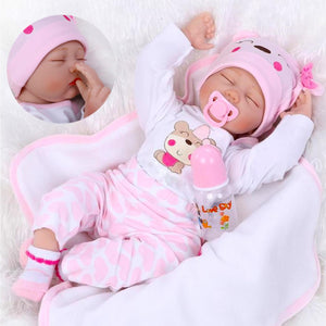 🧸Muñeco Bebé Realista 635 con Sonido Real 👶🔊