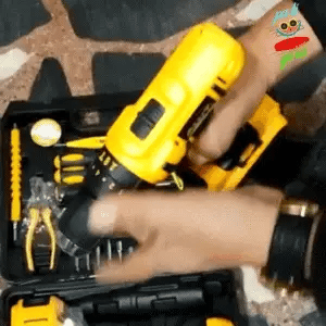 🛠️Taladro con Herramientas Multifunción 🔧🔋