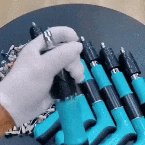 🛠️Pistola de Clavos Neumática Manual💪🔩