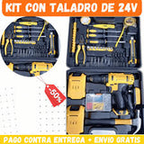 🛠️Taladro con Herramientas Multifunción 🔧🔋